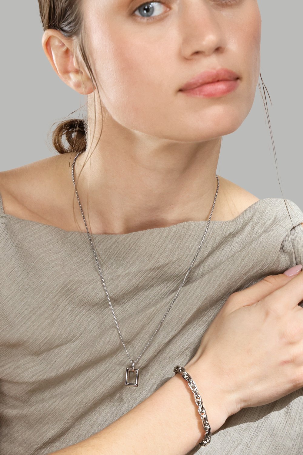 Armbånd Bold Chain – Sølvbelagt