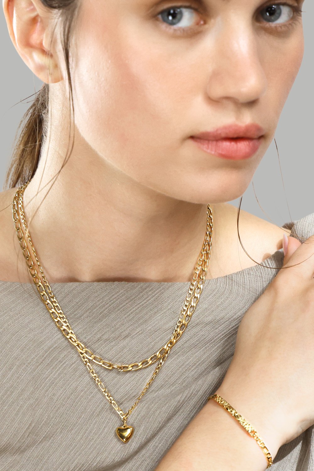 Armbånd Floré - 18k Gullbelagt