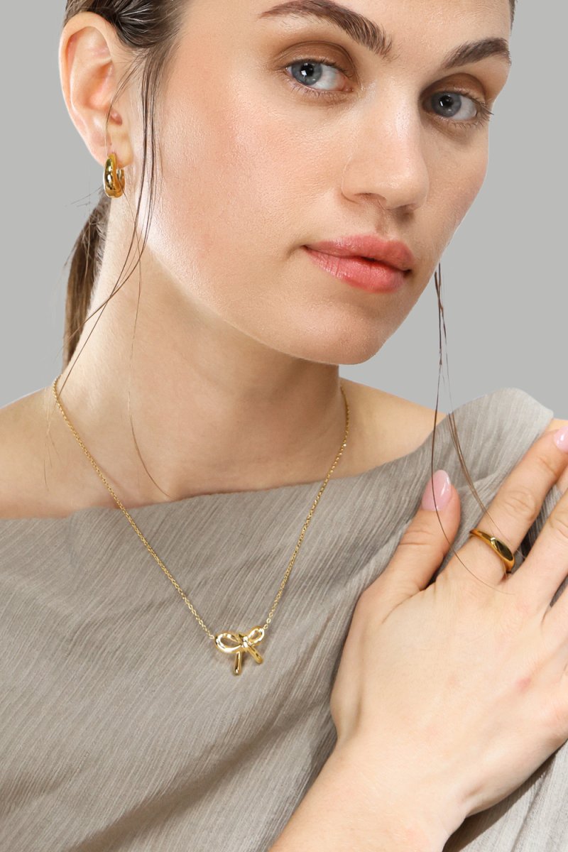  Øredobber Bold Mini – 18k Gold Plated