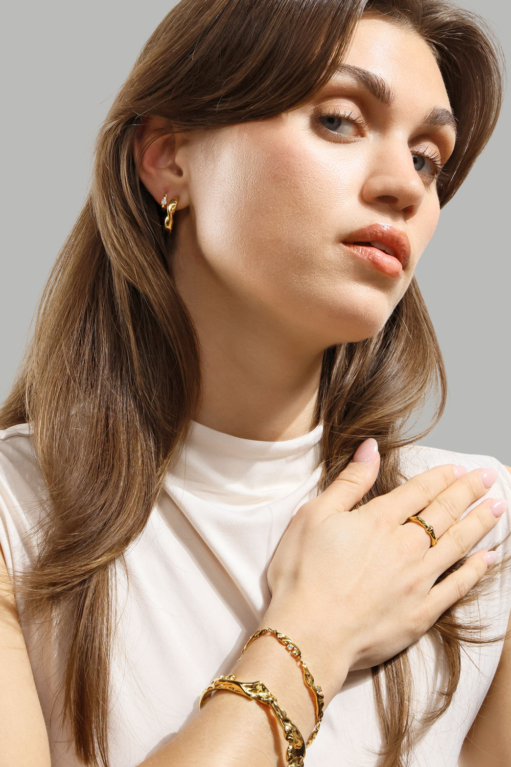 Armbånd Current - 18k Gold Plated