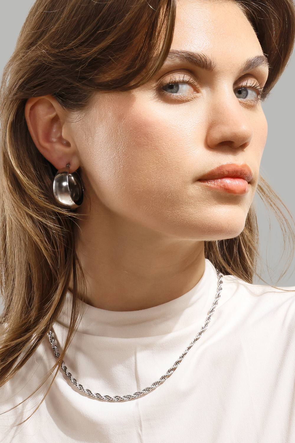 Ring Bold Flow - 18k Sølvbelagt
