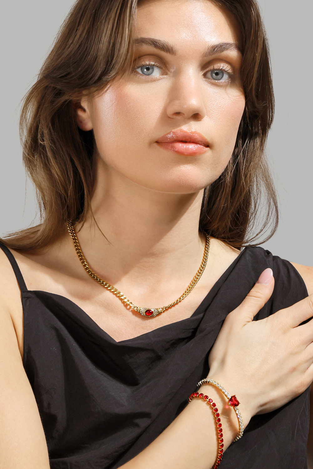 Armbånd Brillara - 18k Gold Plated