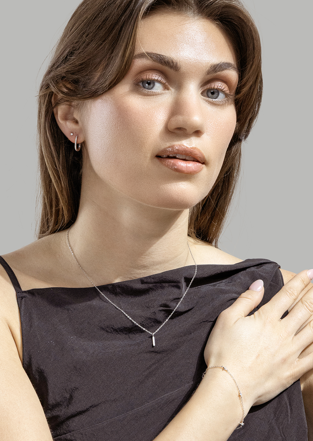  Ørepynt Luxe Whisper - Silver Plated