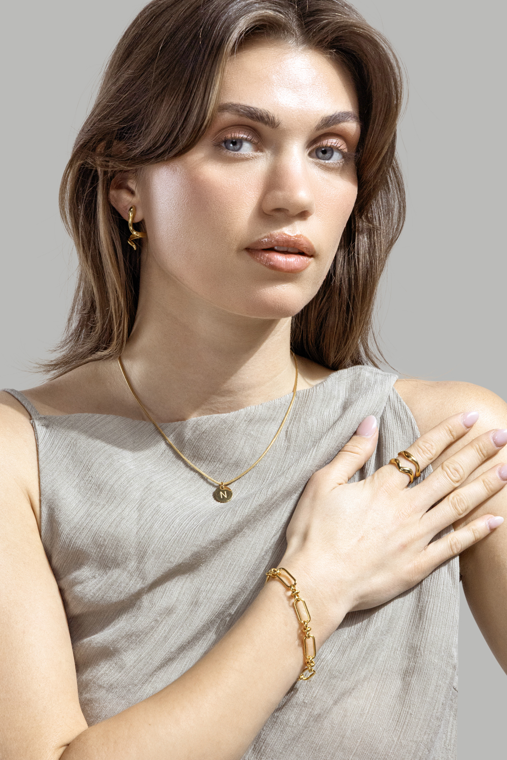 Arvia Ring - 18k Gullbelagt