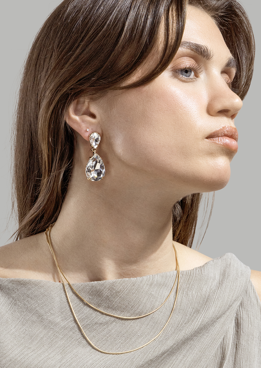 Halskjede Duo- 18k Gold Plated
