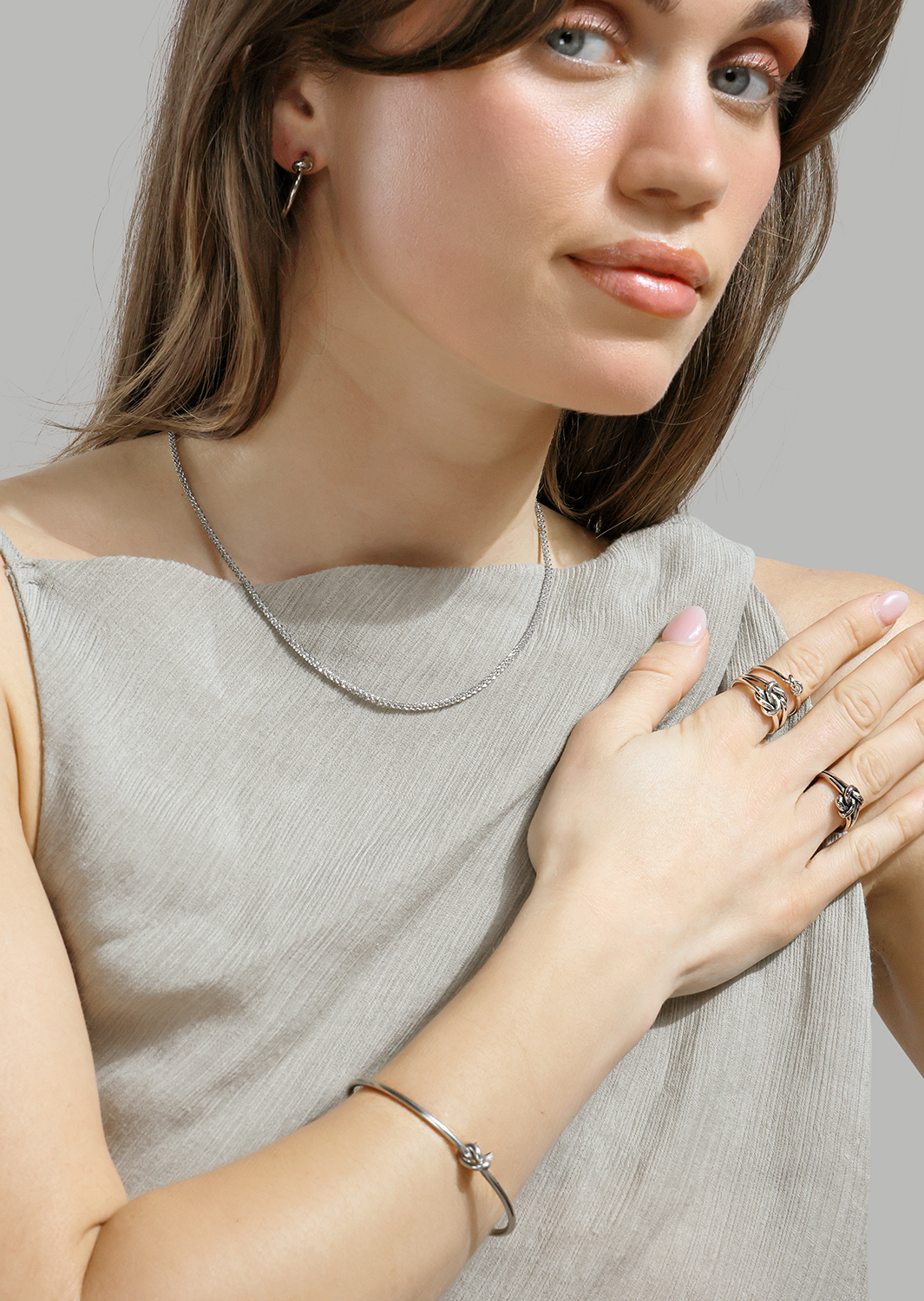 Armbånd Haley - Silver Plated