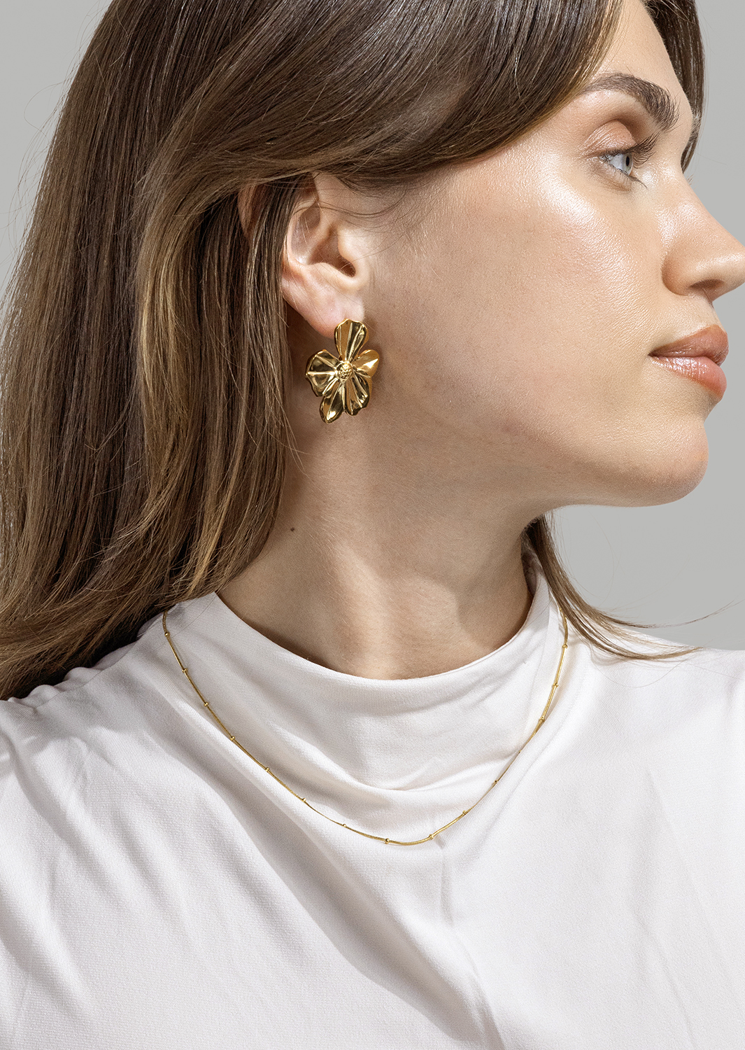 Florina Øredobber - 18k Gullbelagte