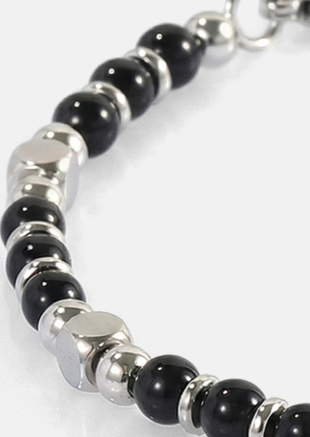 Perlearmbånd Obsidian Crest