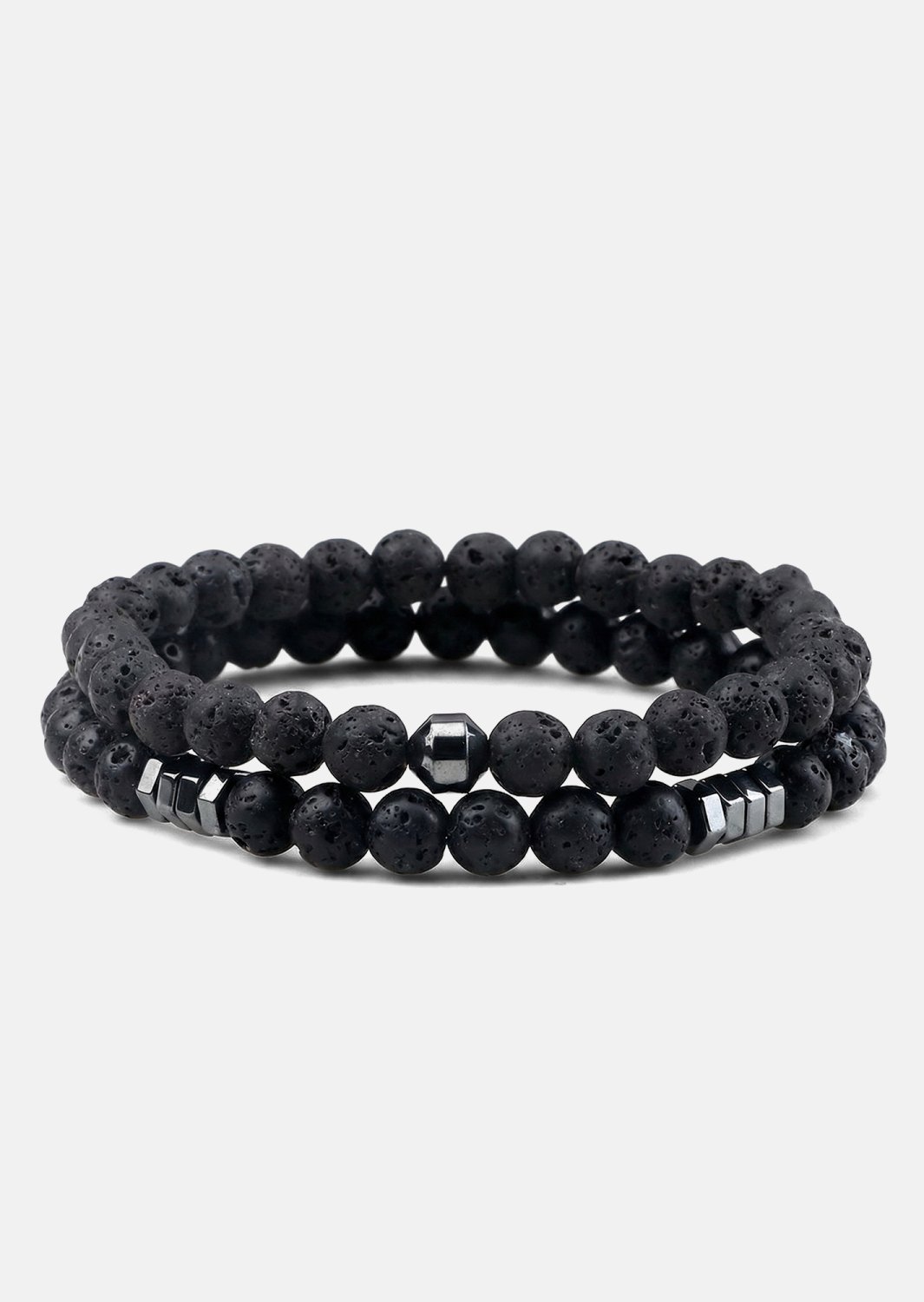 Perlearmbånd Onyx Edge