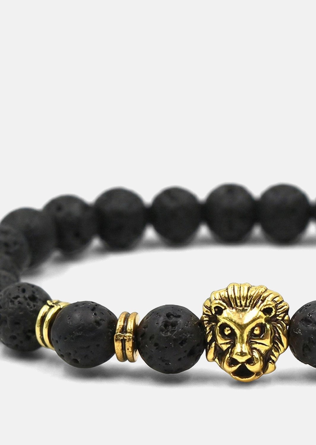 Perlearmbånd Lionheart Emblem