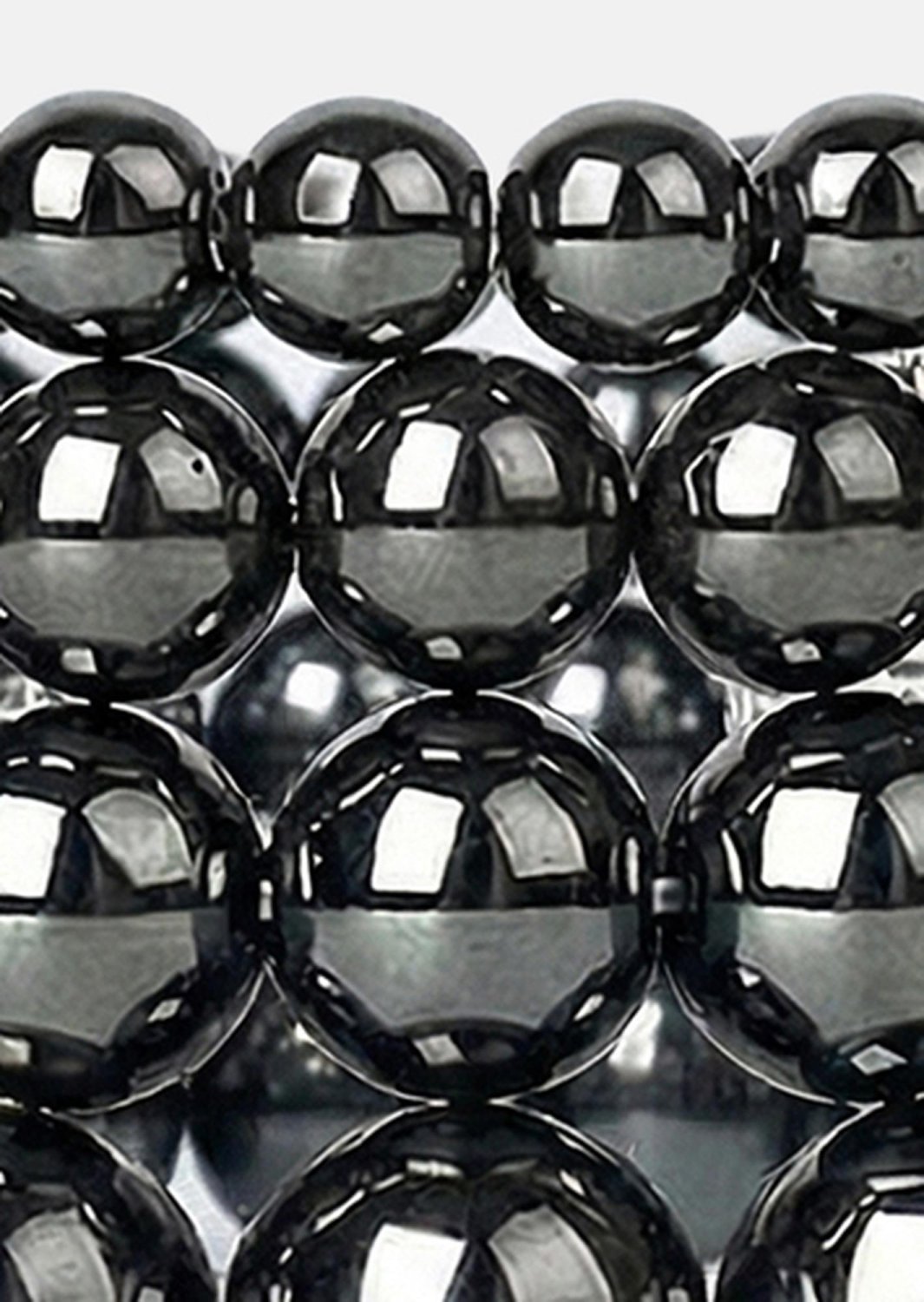 Perlearmbånd Obsidian Flow