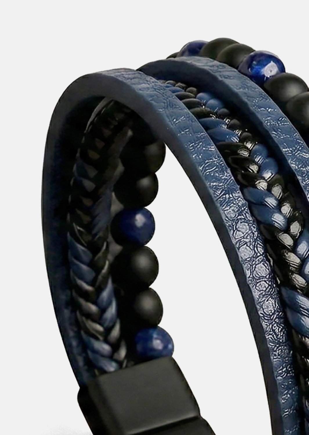 Lærarmbånd Midnight Knot
