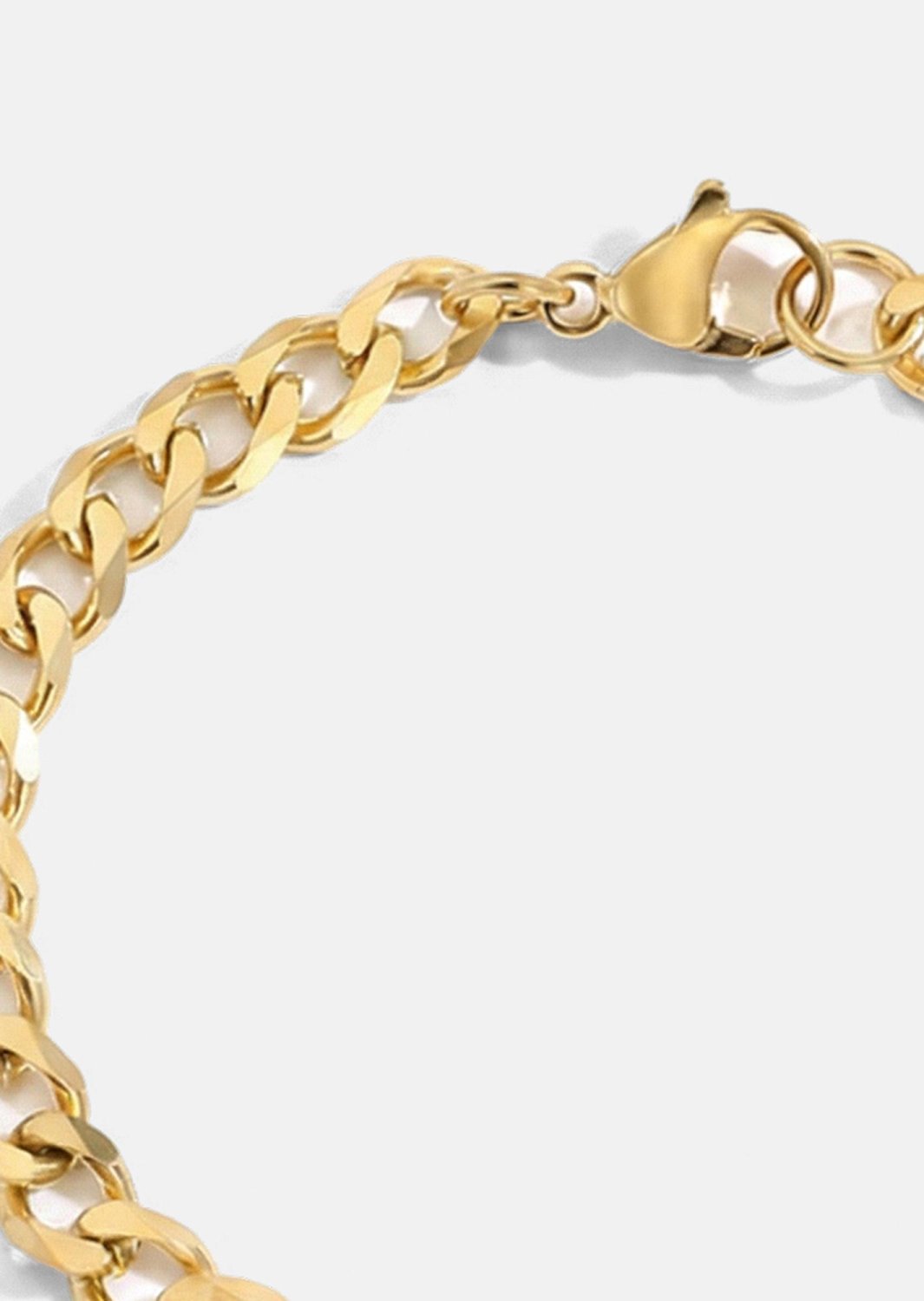 Armbånd Titan Charmer - 18k Gullbelagt