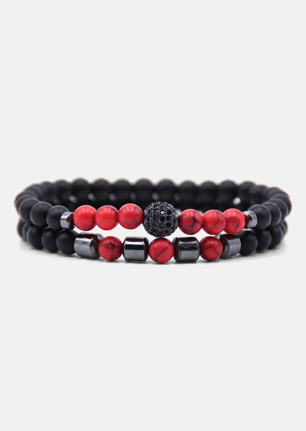 Perlearmbånd Crimson Valor