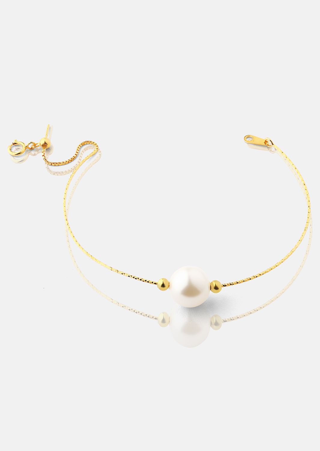 Armbånd Pearl Aura - 18k Gold Plated