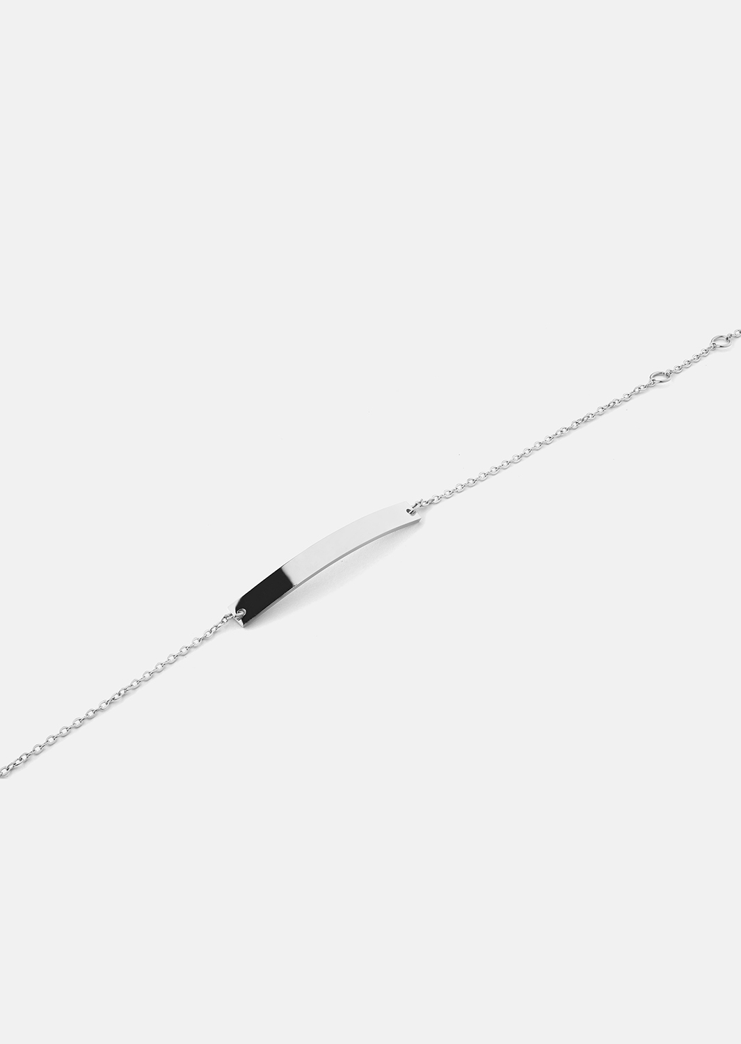 Armbånd Sleek Elegance - Sølvbelagt