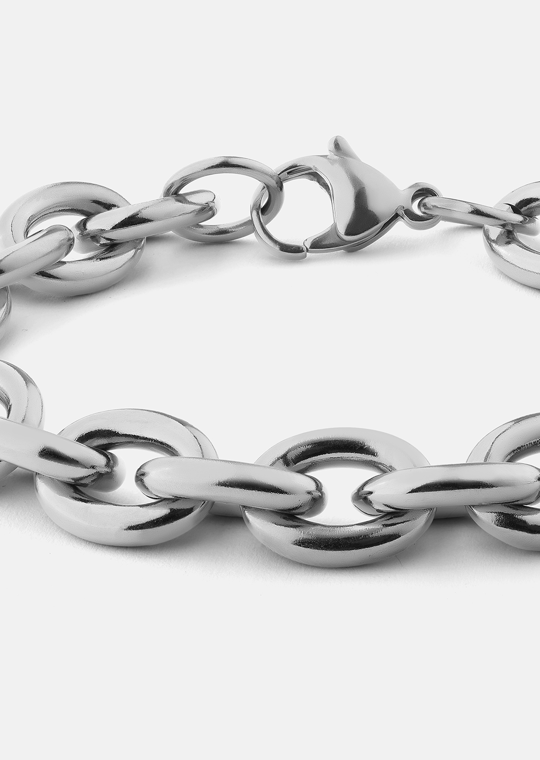 Armbånd Loop – Sølvbelagt