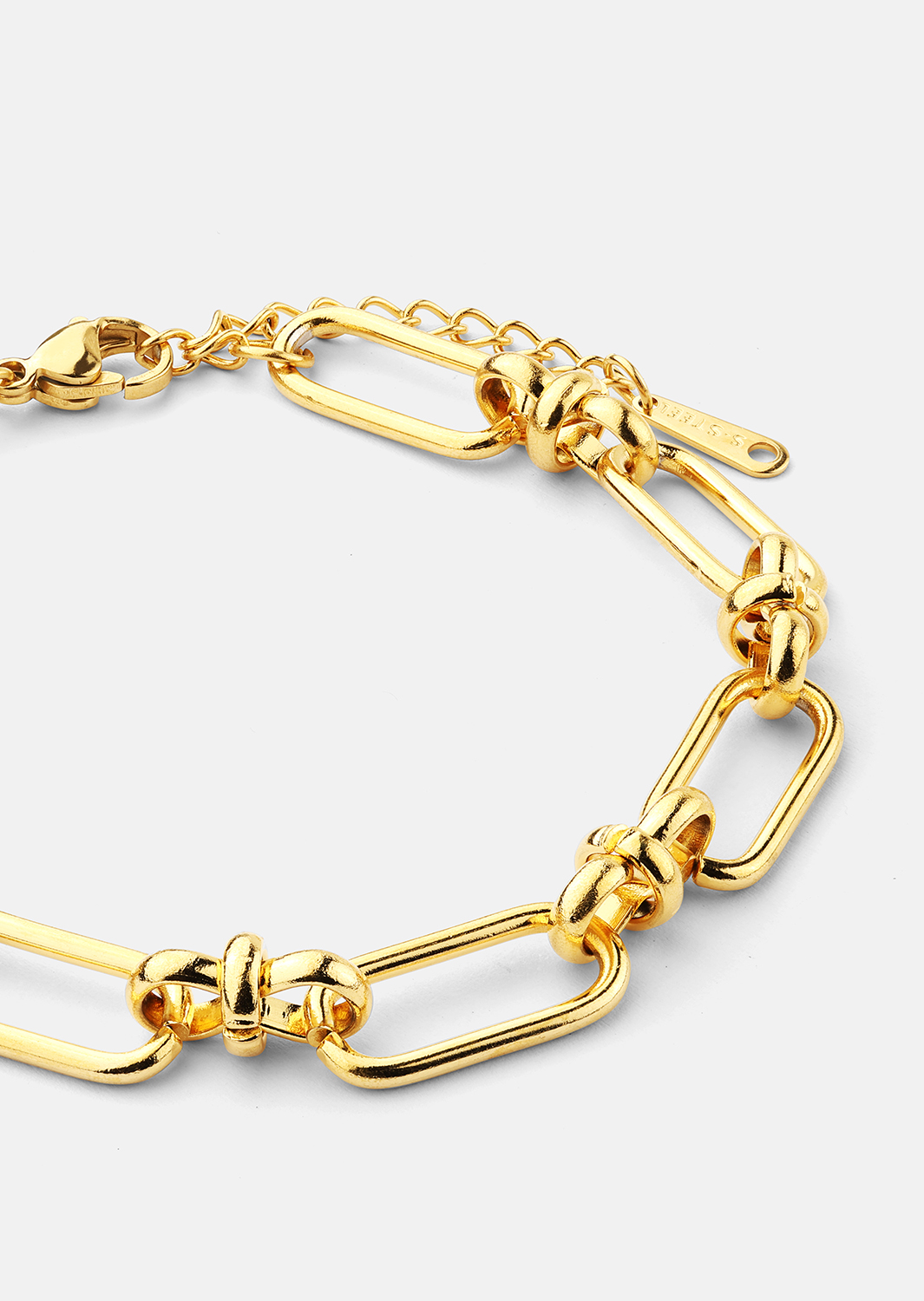 Armbånd Link Statement - 18k Gullbelagt
