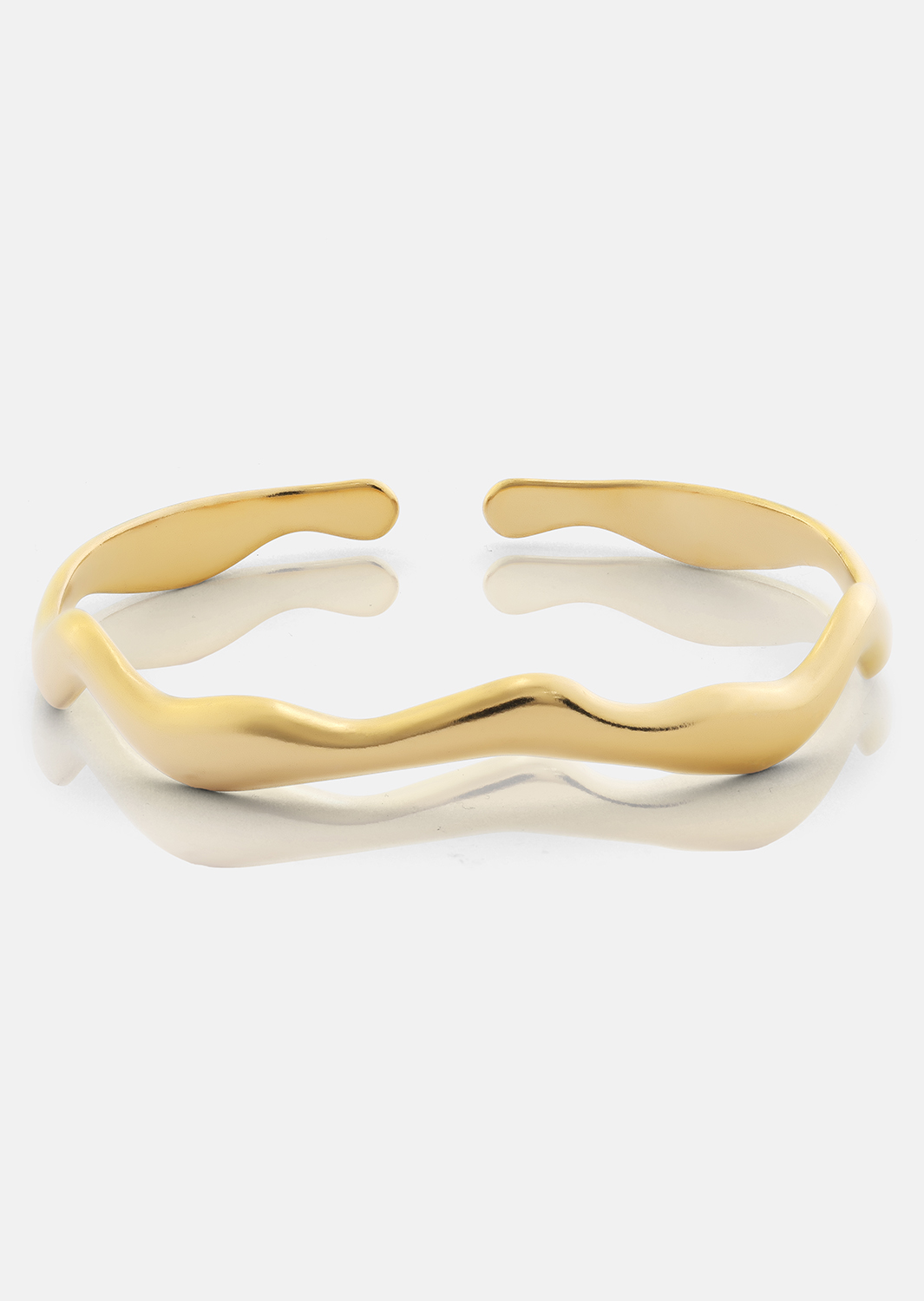 Armbånd Waveform - 18k Gold Plated