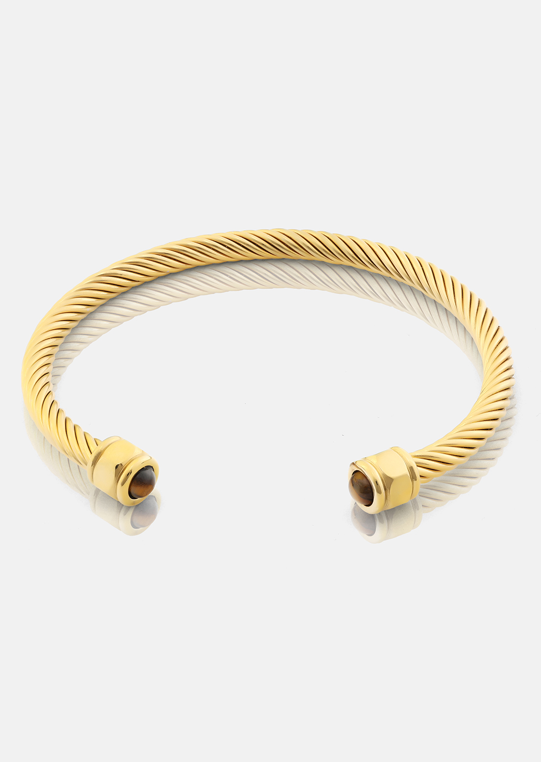 Armbånd Aumaura Brown - 18k Gold Plated