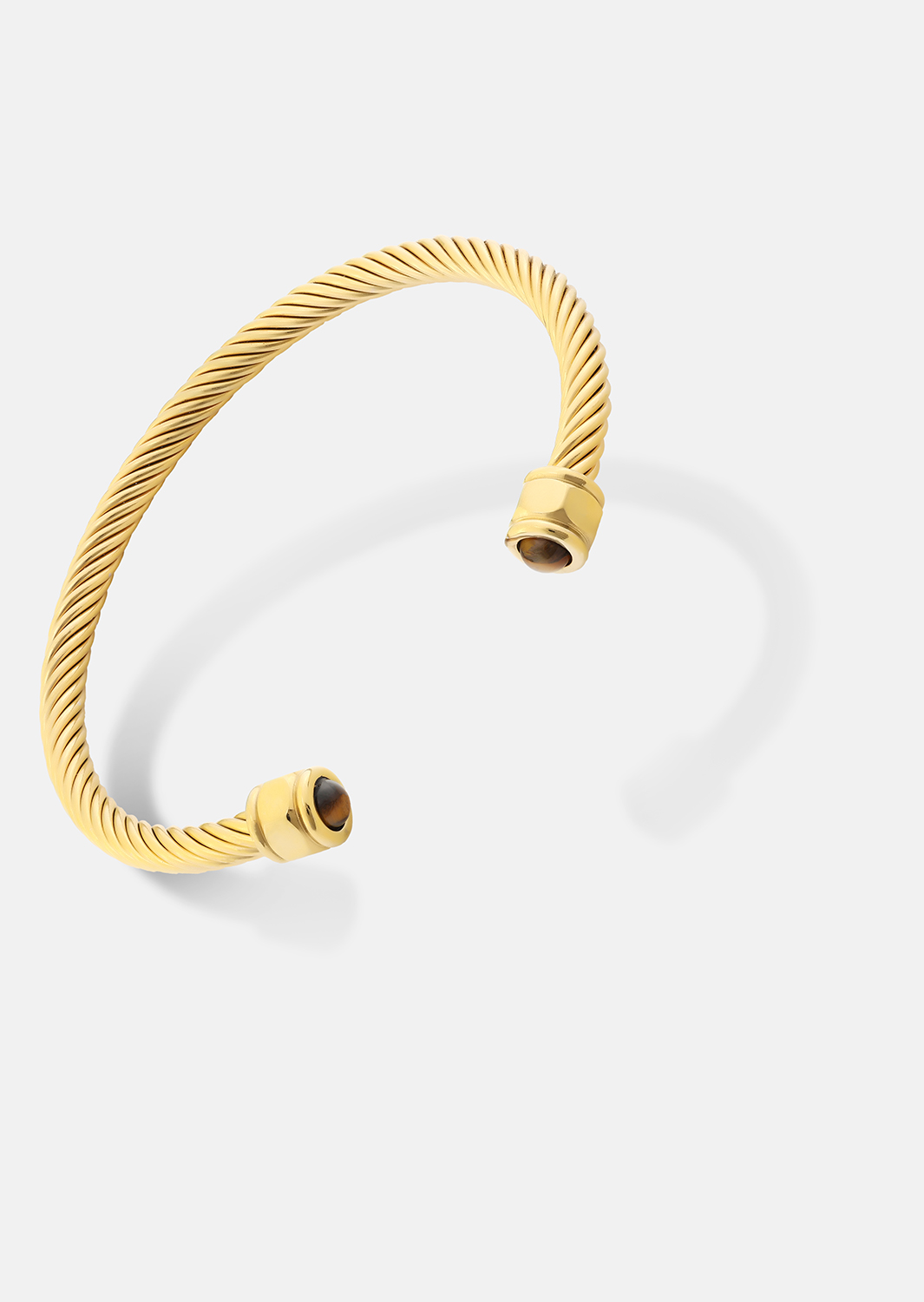 Armbånd Aumaura Brown - 18k Gold Plated