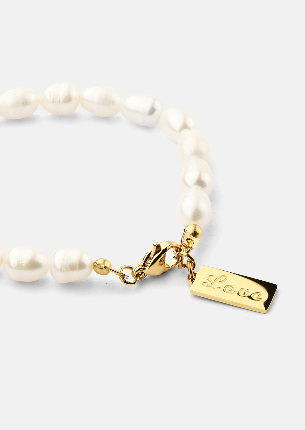 Armbånd Love Pearl - 18k Gold Plated