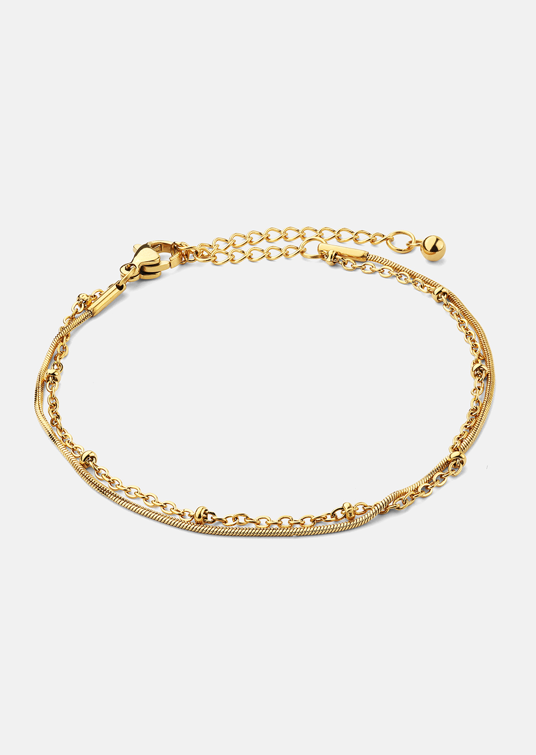 Armbånd Duo - 18k Gullbelagt