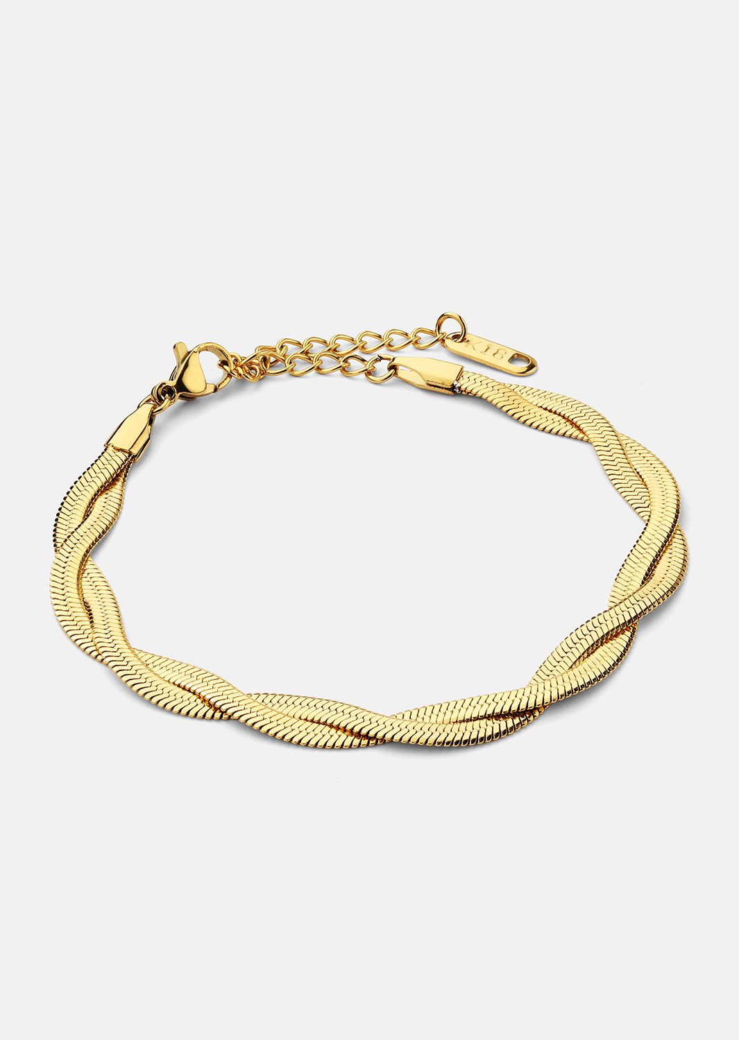 Armbånd Twist Glow - 18k Gullbelagt