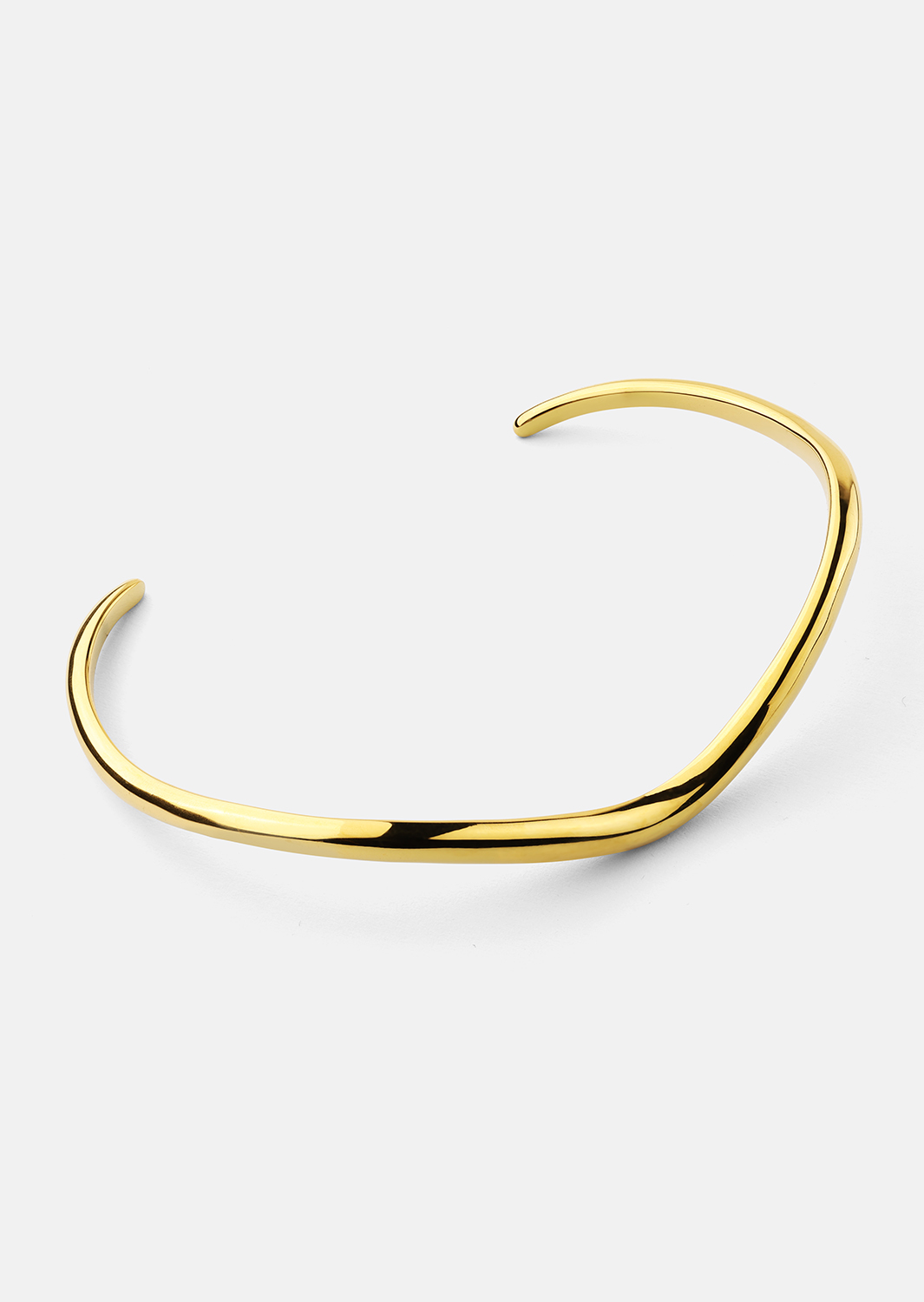Armbånd Wave Cuff - 18k Gold Plated