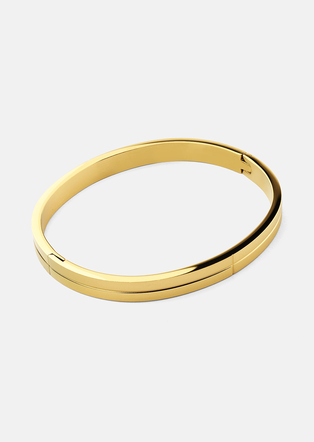 Armbånd Linea Gold Bangle - 18k Gold Plated