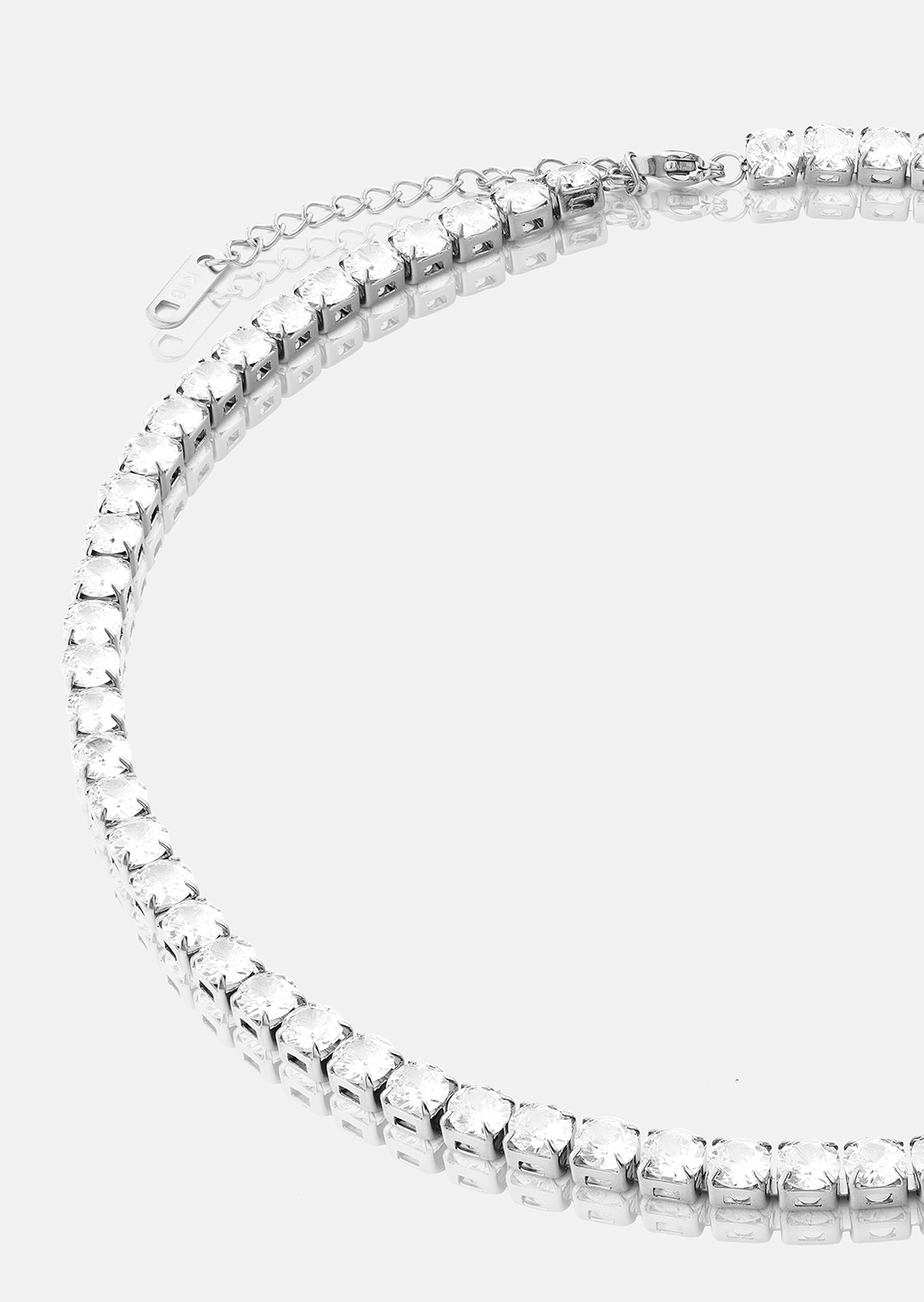 Lustre Halskjede – Sølvbelagt
