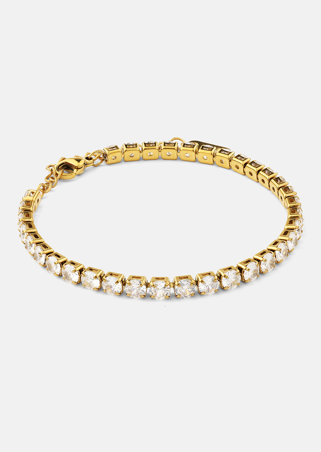 Armbånd Gloria Band 4mm - 18k Gold Plated