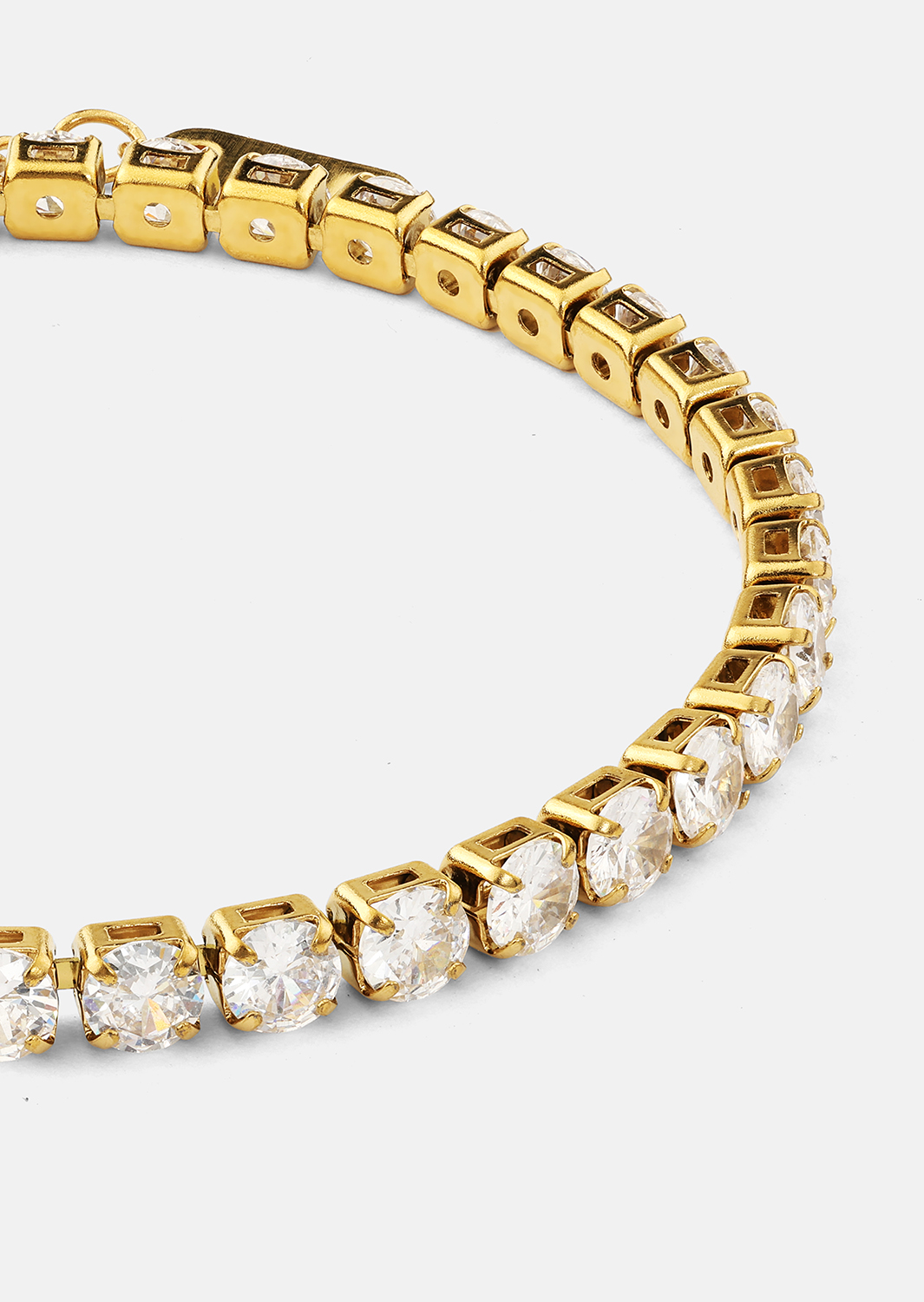 Armbånd Gloria Band 4mm - 18k Gold Plated