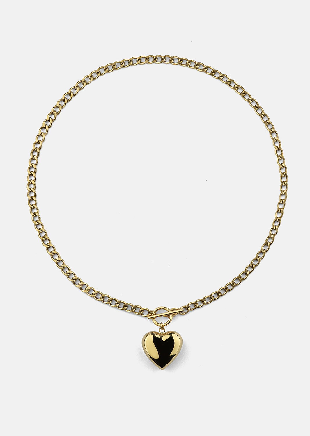 Heart of Gold Charm - 18k Gullbelagt