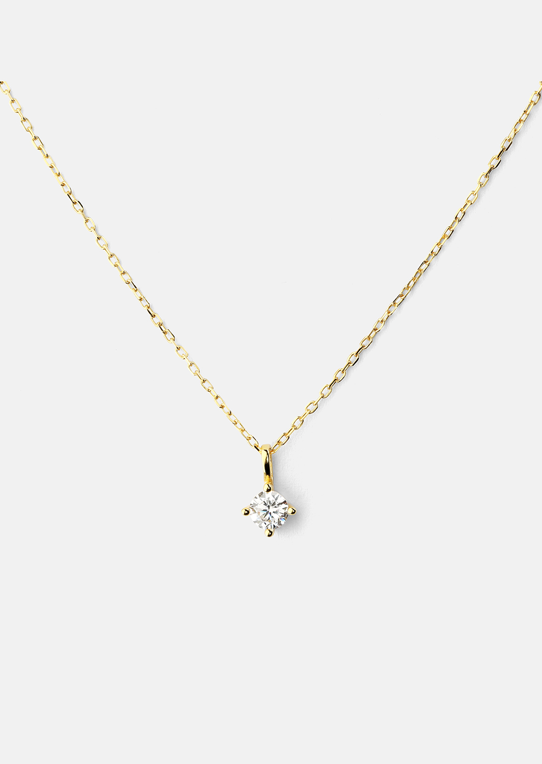 Halskjede Twilight Crystal - 18k Gullbelagt