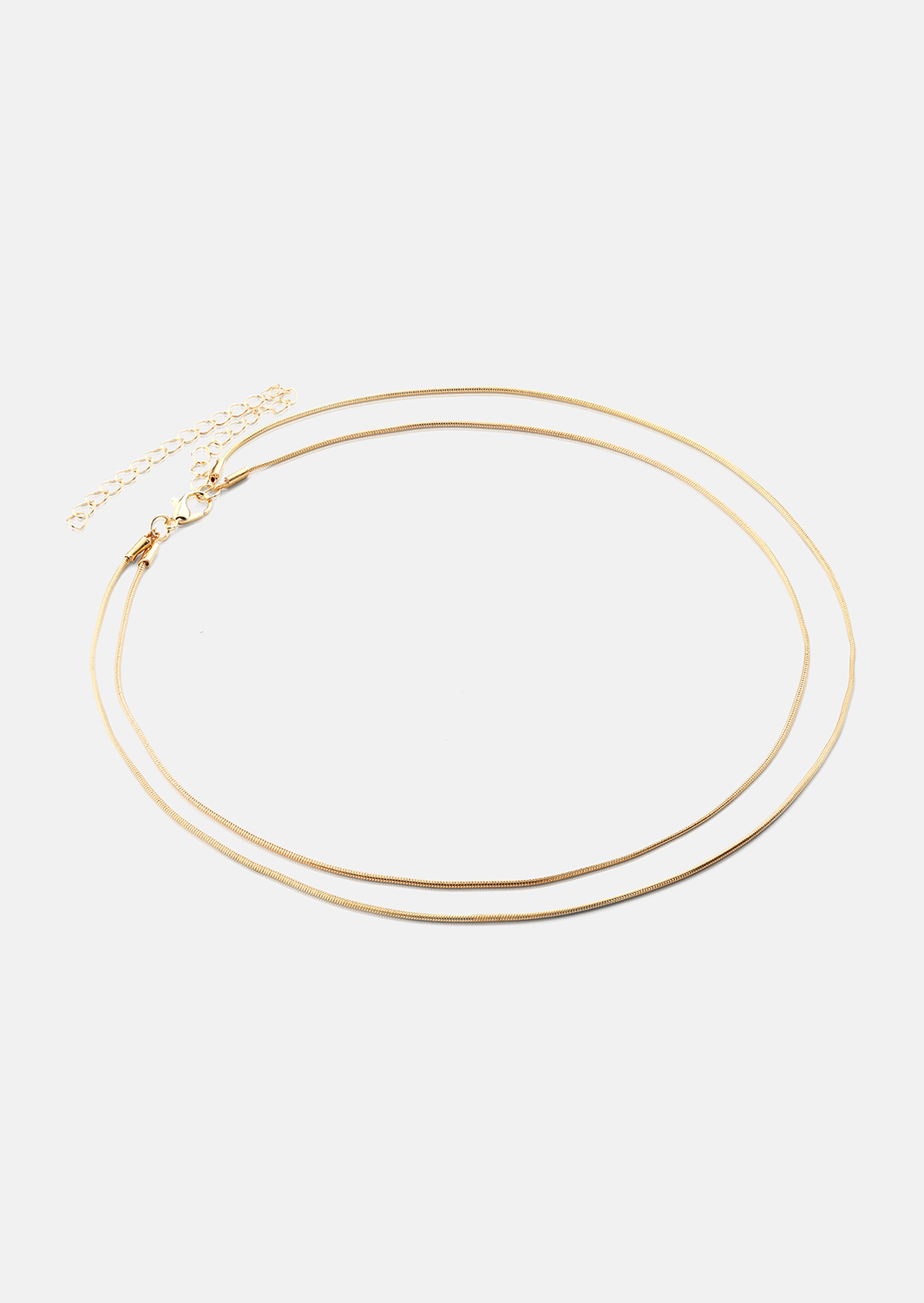 Halskjede Duo- 18k Gold Plated
