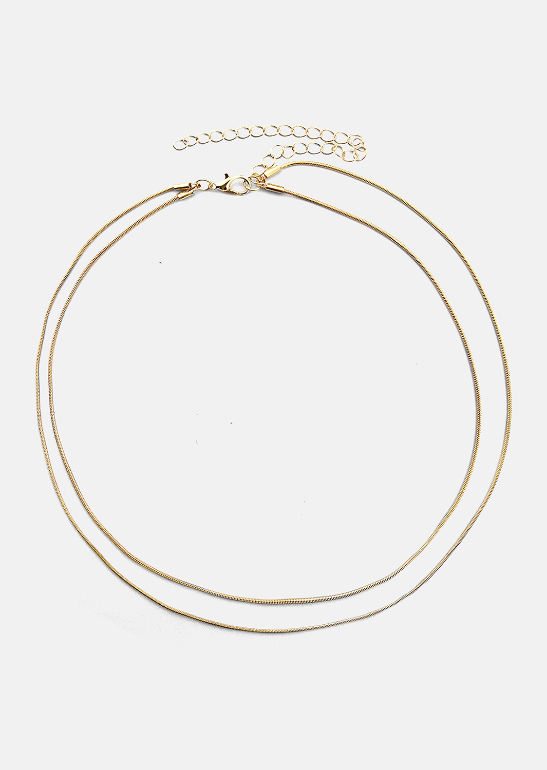 Halskjede Duo- 18k Gold Plated