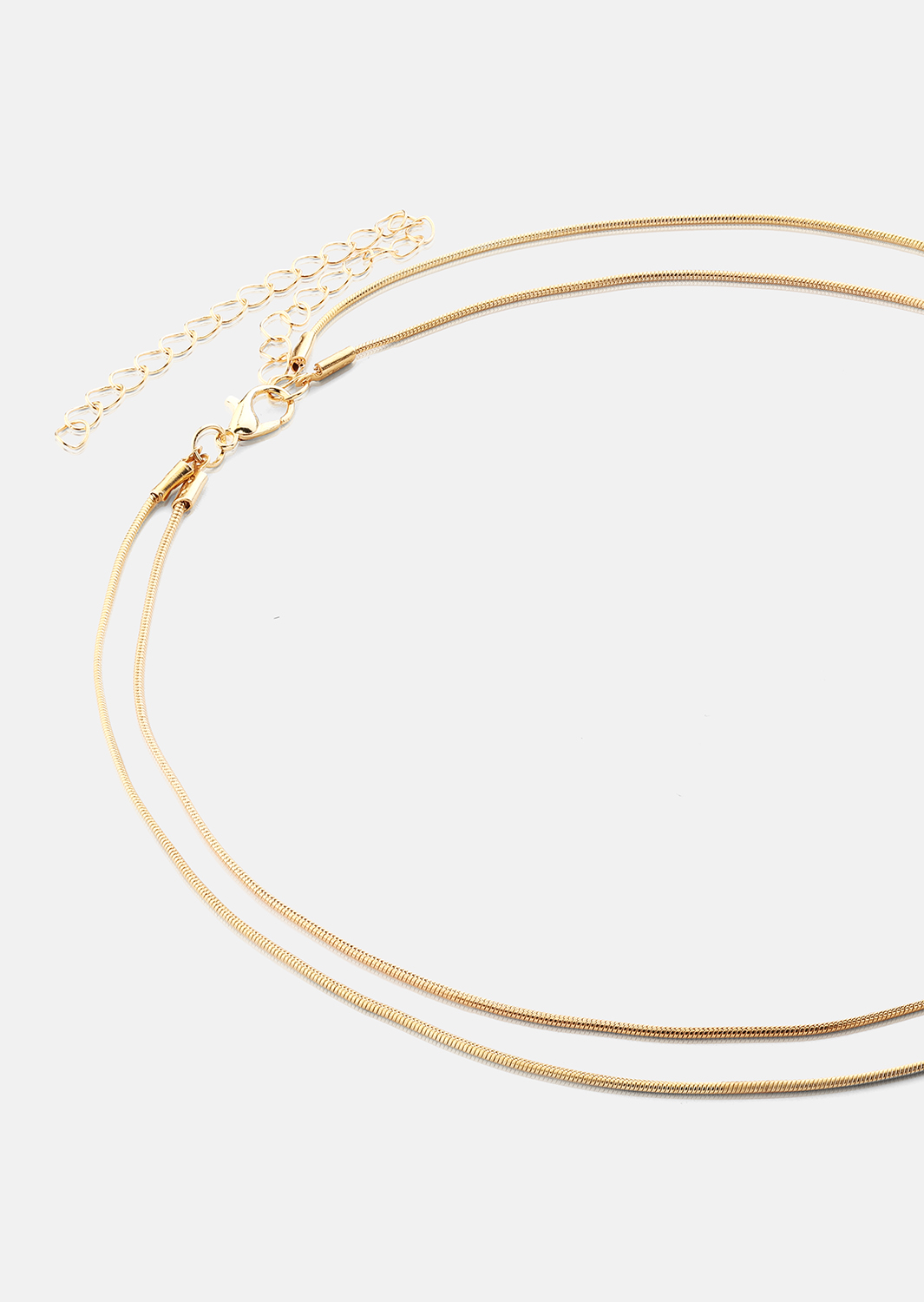 Halskjede Duo- 18k Gold Plated