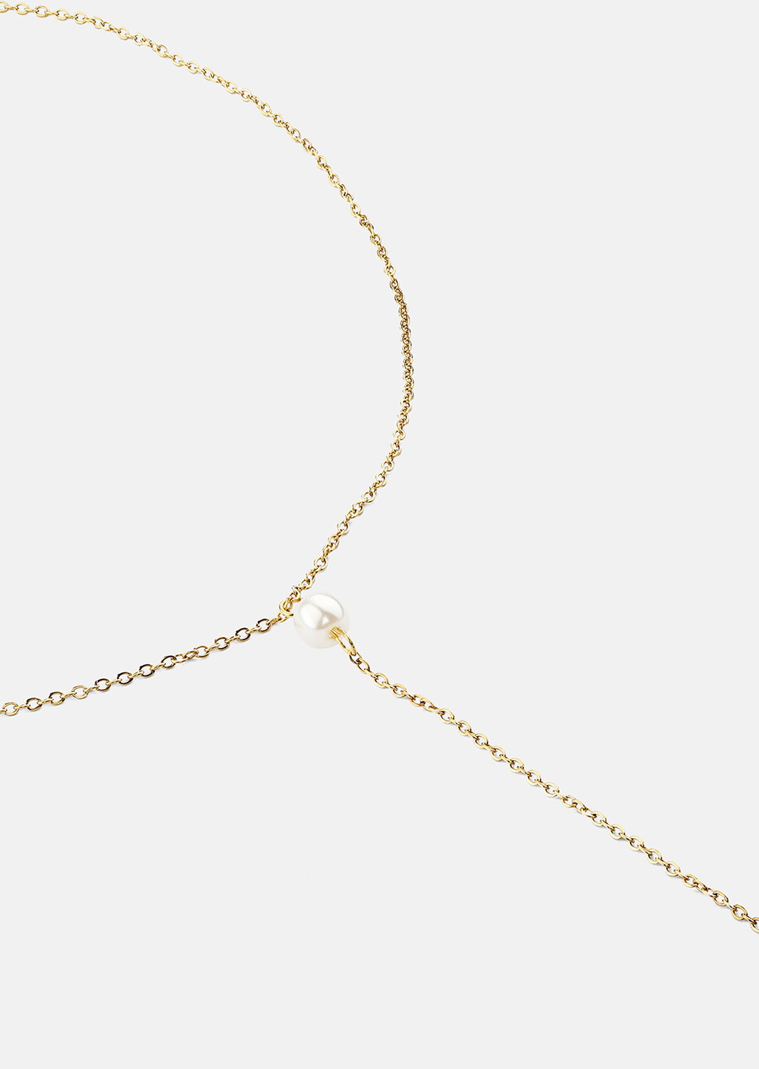 Halskjede Ocean Thread- 18k Gullbelagt