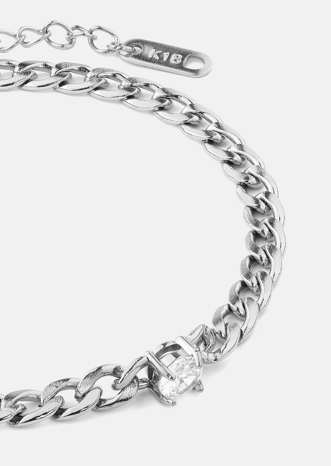 Armbånd Pulse – Sølvbelagt