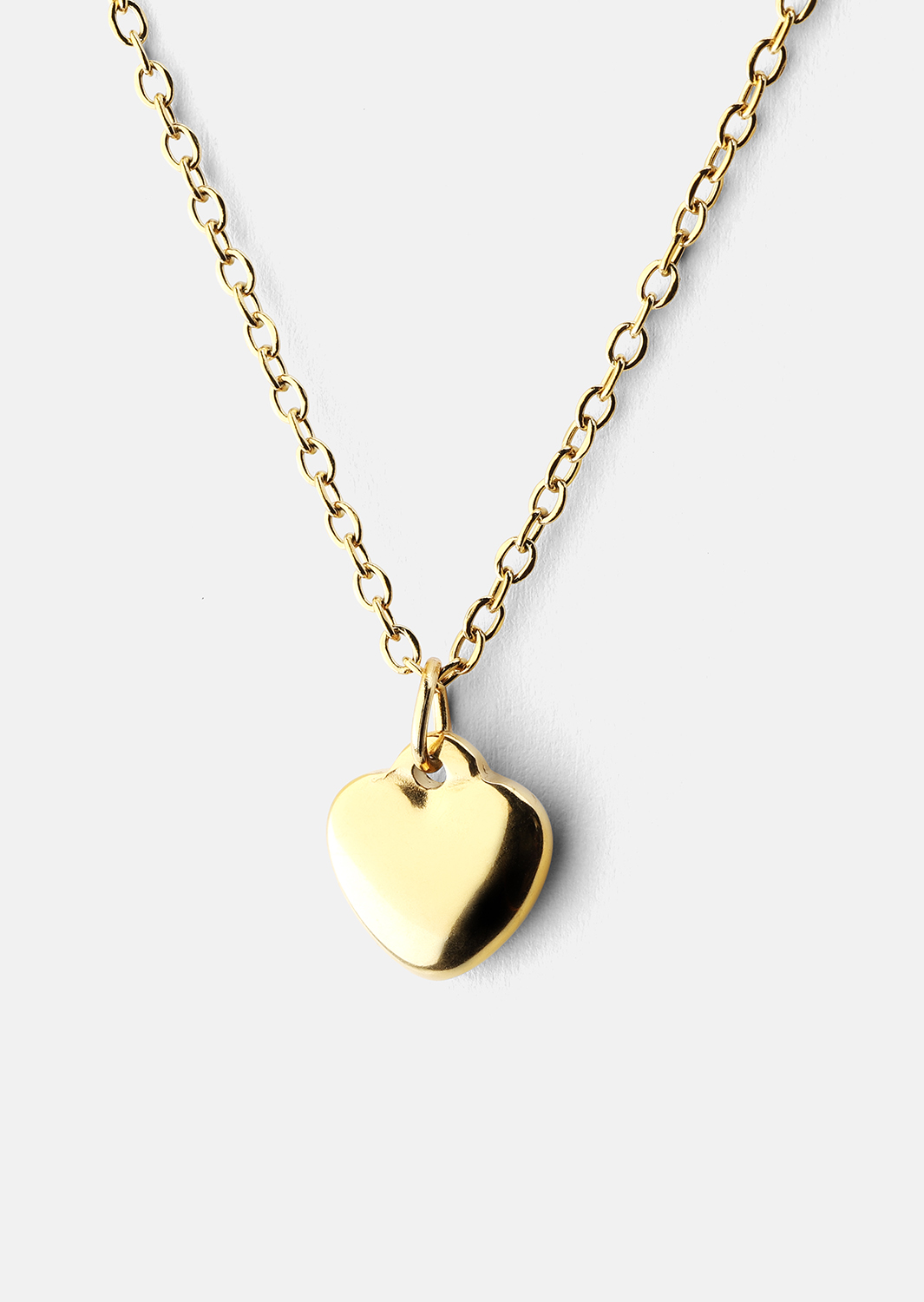 Halskjede Heartbeat- 18k Gold Plated