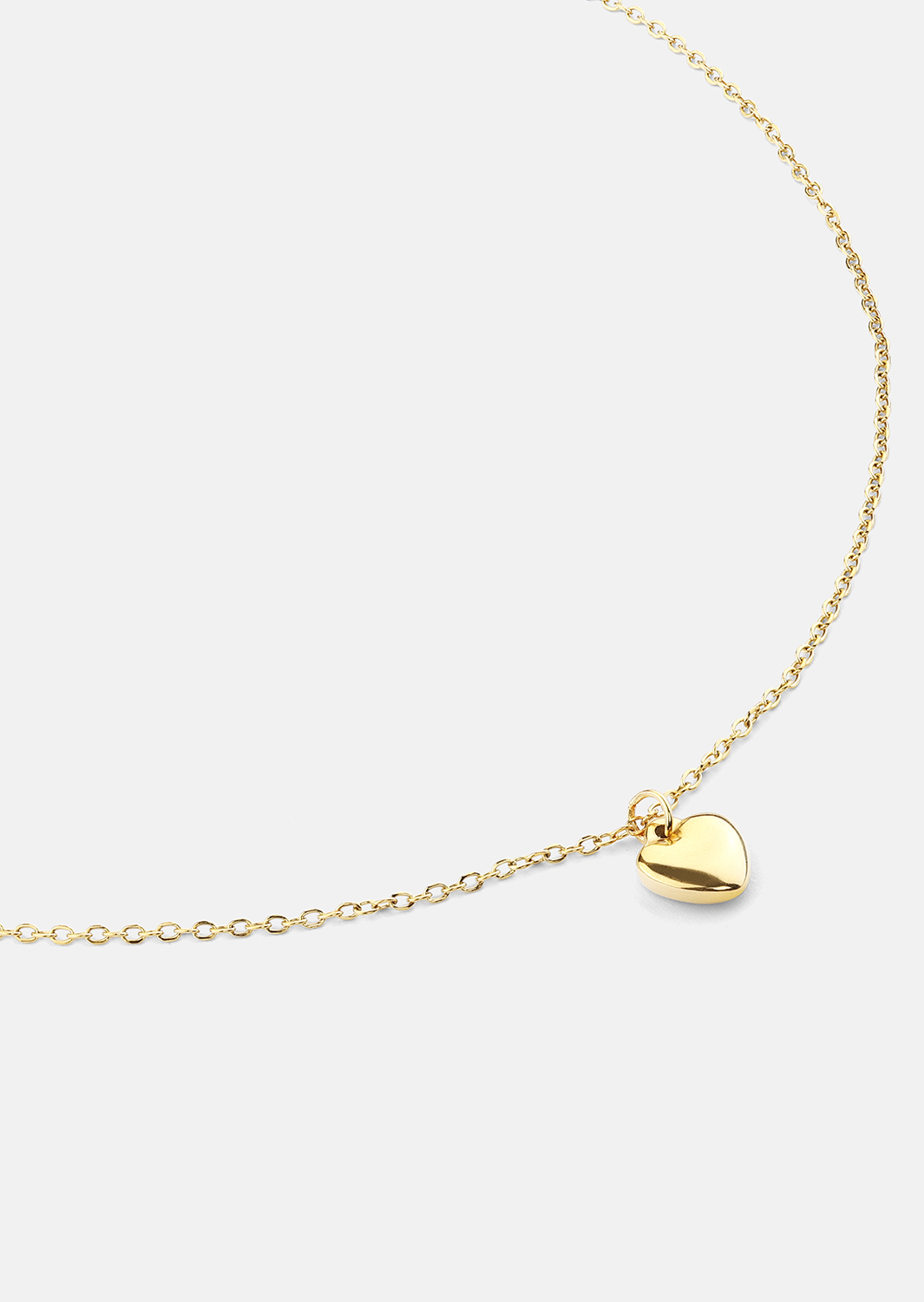 Halskjede Heartbeat- 18k Gold Plated