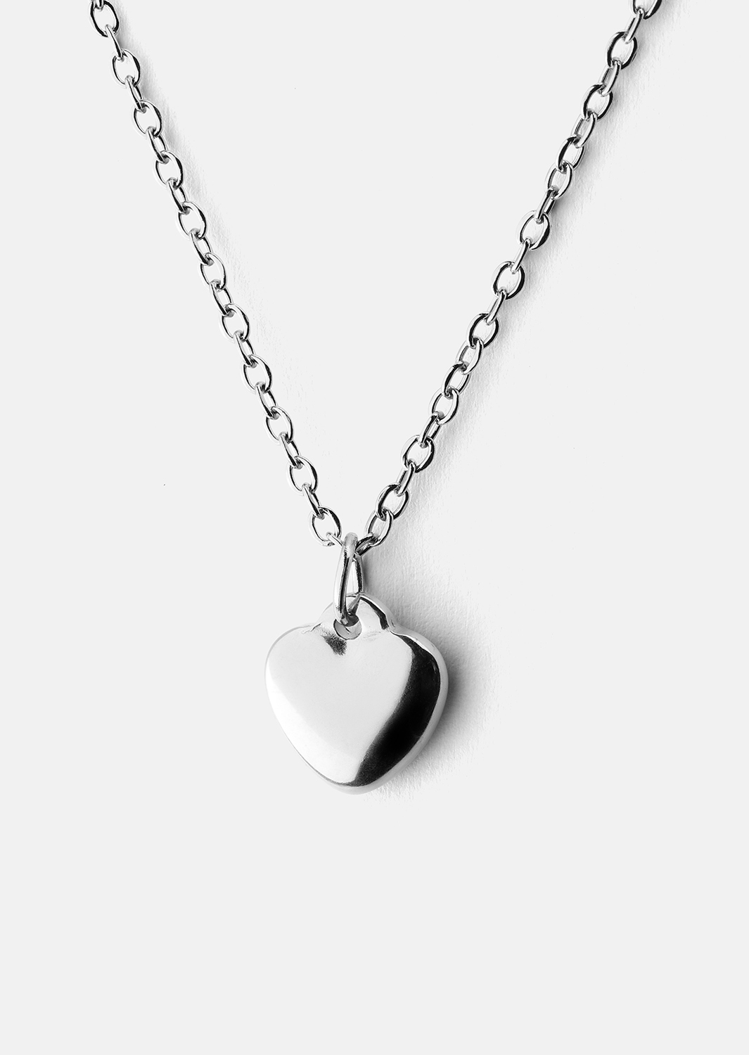 Halskjede Heartbeat - Sølvbelagt