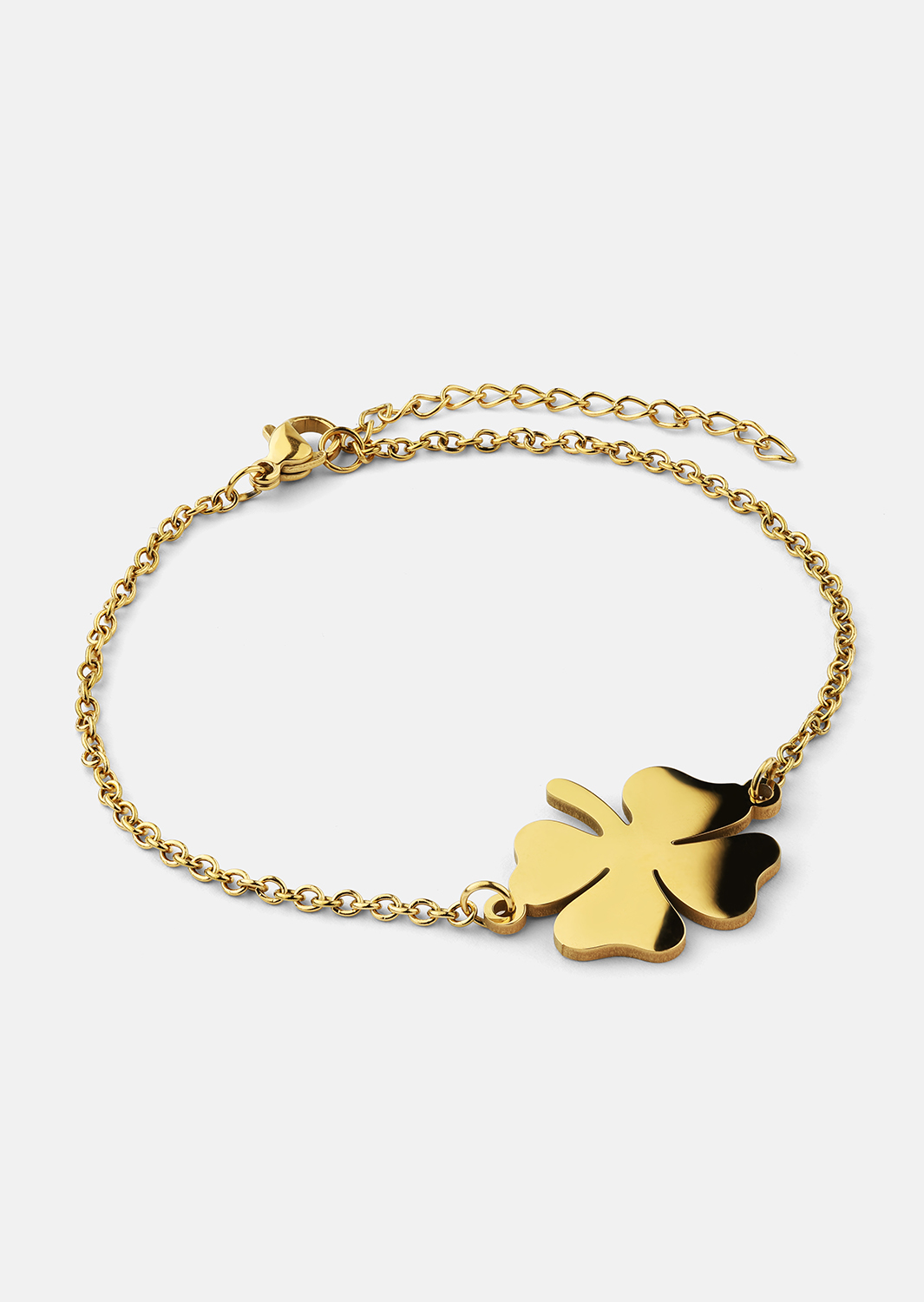 Armbånd Firkløver – 18k Gold Plated