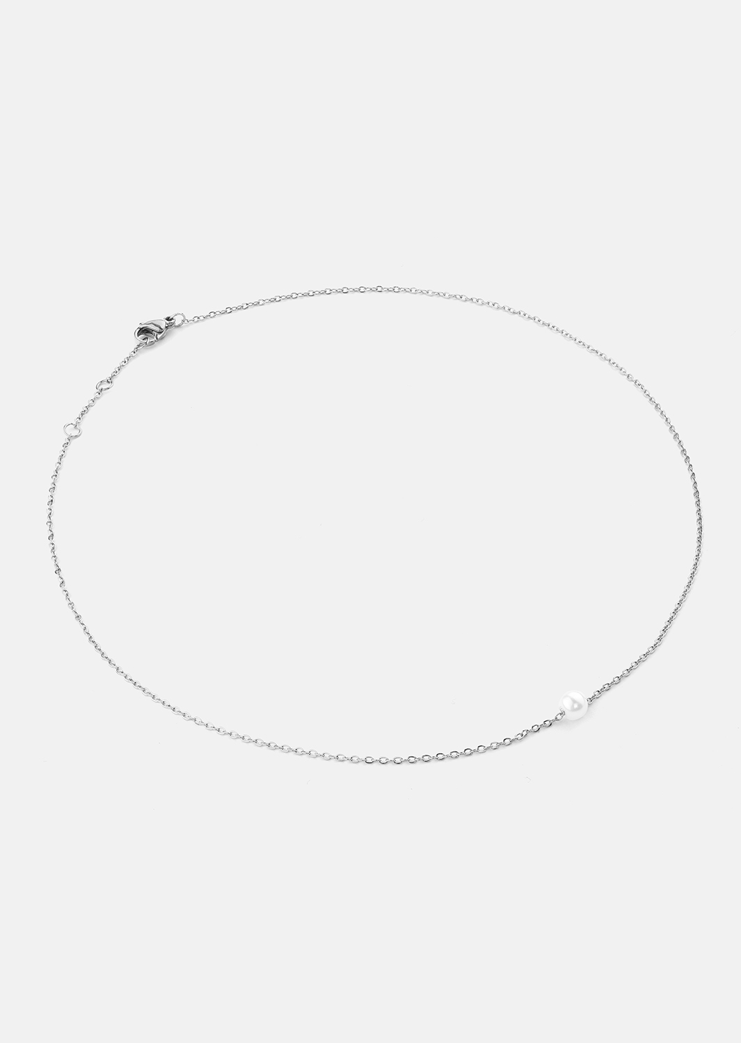 Halskjede Pearl Grace – Silver Plated