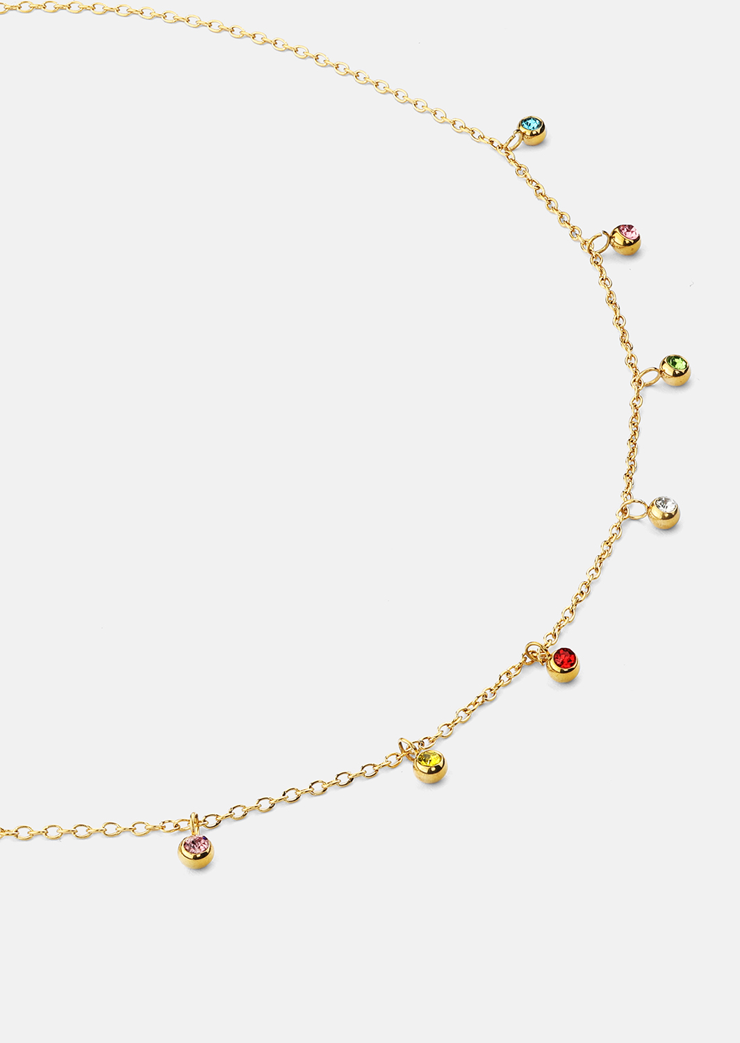 Prism Halskjede – 18k Gullbelagt