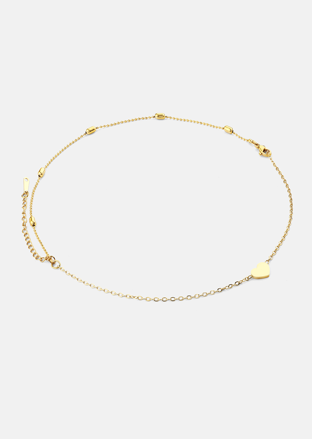 Armbånd Heart Chain – 18k Gold Plated