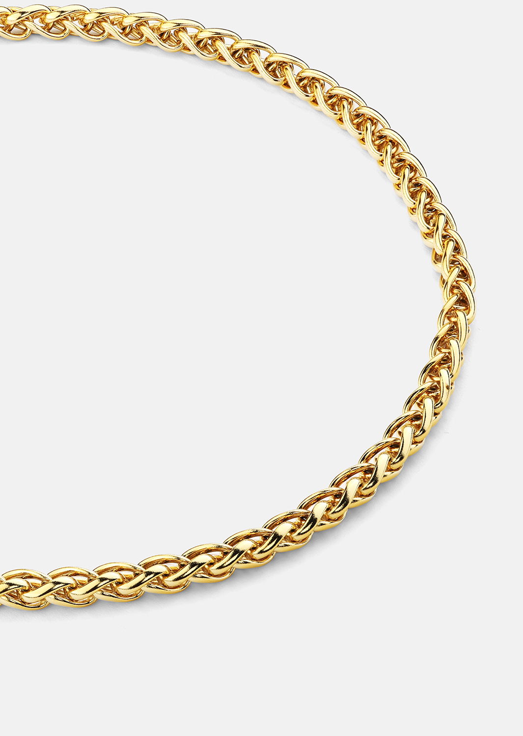 Kjede Royal Twist - 18k Gullbelagt