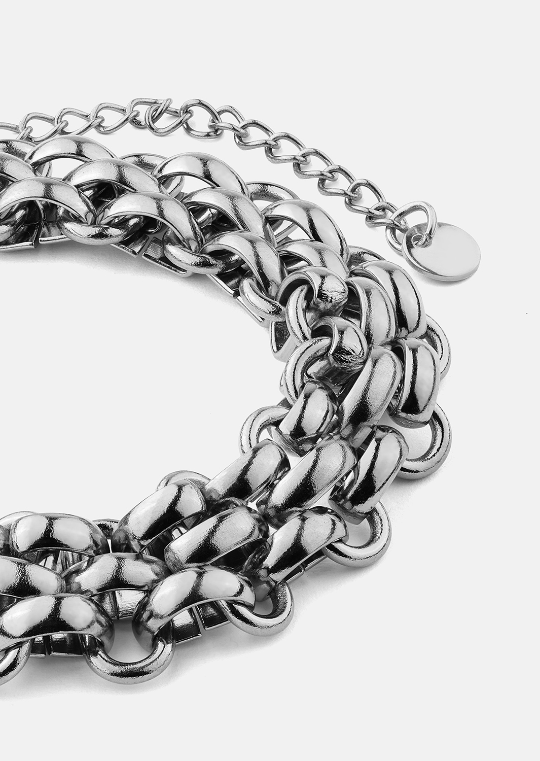 Armbånd Silver Link - Sølvbelagt