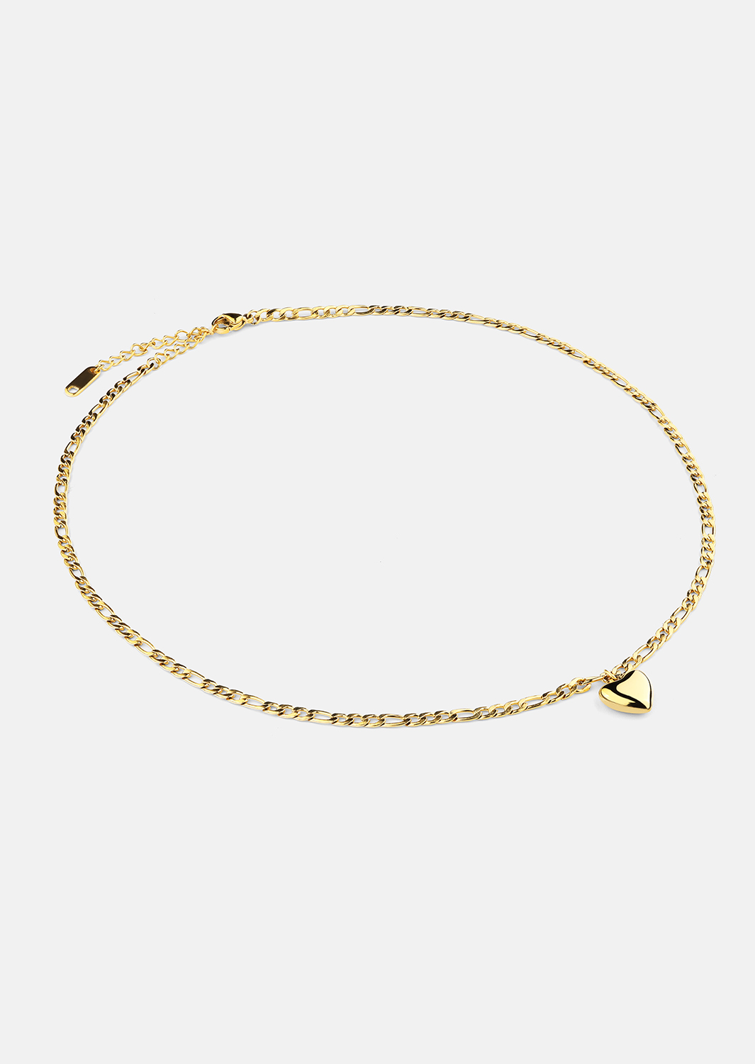 Halskjede Heart of Gold – 18k Gullbelagt